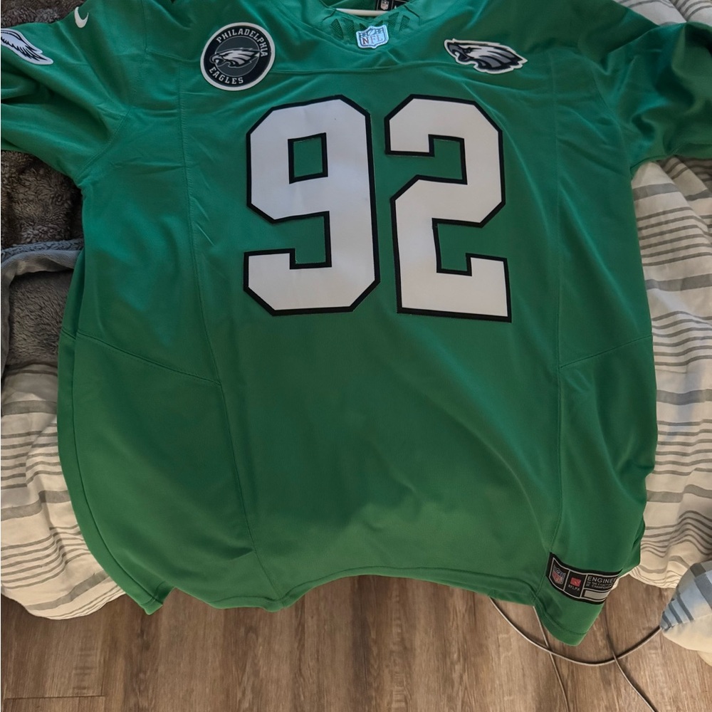 NFL Green On Field Apparel Jersey